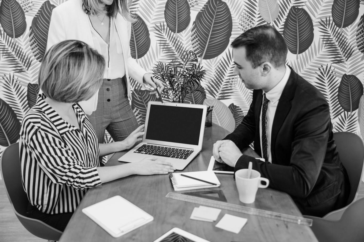 Workshop-Teilnehmer diskutieren Finanztrends
